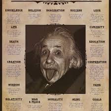 The campaign was created by the los angeles office of advertising agency tbwa\chiat\day. The Wisdom Of Albert Einstein Poster Quotes Albert Einstein Education Portrait Poster Quote Print Wall Art Dogtrainingobedienceschool Com