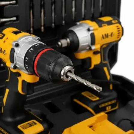 Kit De Taladro Y Atornillador Inalámbrico 2 Baterías De 198v | MercadoLibre