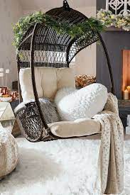 32 space saving ideas to make any small apartment feel cozier smallapartment smallapartmentdesign indoor hanging chair hanging chair outdoor bedroom decor