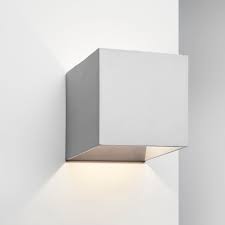 Minimalist Wall Lamp Concrete Sconce Minimalist Sconce Grey Etsy Wall Lights Cube Lamps Wall Lamp