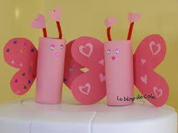 Papier cartonné de couleur ou imprimé, ciseaux, feutres. Bricolage Pour La St Valentin Le Blog De Cole