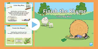 I think he fell asleep with fat cat mat and the cutie kittens. Little Boy Blue Nursery Rhyme Powerpoint