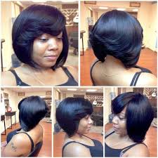 Full Sewin Bob No Leave Out Quick Weave Hairstyles Bob Hairstyles Weave Bob Hairstyles