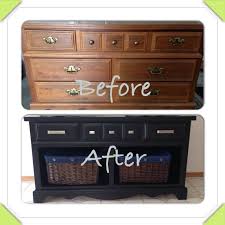 Old Dresser Turned Into Buffet Side Table En 2020 Muebles Living Muebles Restaurados Muebles