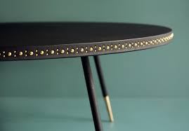 Incredibly comfortable and i love the whole image and look of this room. Stud Leather Coffee Table Architonic