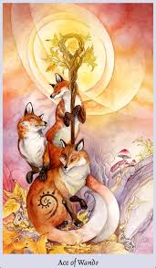 The answer to your question is most likely yes. Ace Of Wands Archangel Oracle