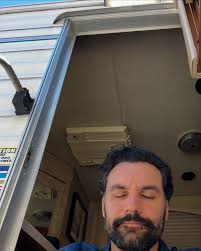 A year of trailer selfies 😇