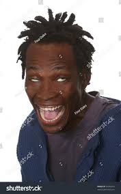 Young African Man Crazy Mad Look Stock Photo (Edit Now) 52292413