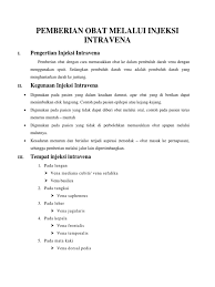 Check spelling or type a new query. Pemberian Obat Melalui Injeksi Intravena Pdf