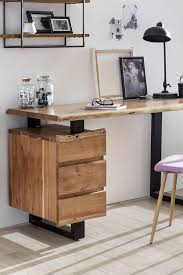 Herzlich willkommen auf unserer webpräsenz. Baumkanten Schreibtisch Ladacia Aus Akazie Massivholz Mit Bugelfussgestell Design Schreibtisch Schreibtisch Holz Schreibtisch
