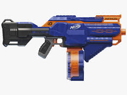 I highly recommend this product if your kid wants a nerf gun, the price is extremely competitive! New Nerf Blasters N Strike Elite Thunderhawk Modulus Wired