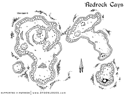 Redrock Cays Dyson Logos On Patreon Map Dyson Dungeon Maps