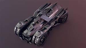 Artstation Batmobile Evgeny Fedotov Batmobile Batmobile Arkham Knight Batman Car