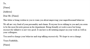 If you have anything you would like to submit, please do so. Letter Of Reprimand For Employee Performance Template Samples