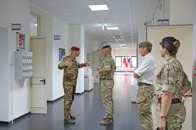 Lieutenant General Tim Radford, the future DSACEUR, paid a visit to the  NATO SFA COE