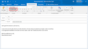 Jun 28, 2017 · vorlage abwesenheitsnotiz englisch. Outlook Abwesenheitsassistent Einrichten Ohne Exchange