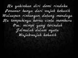 Pada 2000, album ini mendapat penghargaan 4x platinum dari persatuan industri rakaman malaysia karena berhasil terjual sebanyak 200 kopi. Lyric Lagu Siti Nurhaliza Wajah Kekasih Youtube