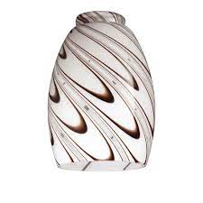 Check spelling or type a new query. Westinghouse 6 3 8 In Handblown Chocolate Drizzle Shade With 2 1 4 In Fitter And 4 3 8 In Width 8141000 The Home Depot