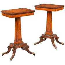 Pair Of British Regency Period Occasional Tables Neoclassical Furniture Furniture English Furniture
