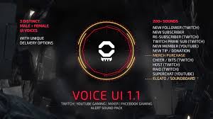Download from 100+ free twitch alerts by one click, or need custom twitch alerts just order us. Voice Ui Pack Stream Sound Effects Free Update Youtube