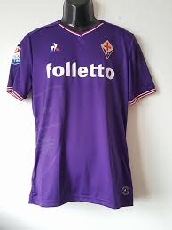 The fiorentina fc logo is very amazing. Fiorentina Home Football Shirt 2017 2018