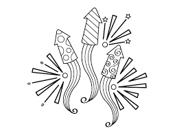 See more ideas about online coloring pages, coloring pages, fireworks. Printable Festive Fireworks Coloring Page