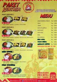 Menu Ayam Gepuk Pak Gembus Sunter Sunter Jakarta Utara Kuliner Traveloka