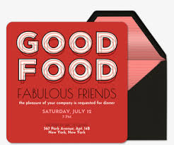 It is addressed to the respective guests for example family, friends, and employees. Free Dinner Party Invitations Evite
