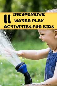 We've also taken the water play activity to the next. 11 Inexpensive Summer Water Play Activities For Kids Canadian Budget Binder