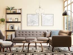 The simple and contemporary design fits for people's simple attitude towards life. 20 Mid Century Modern Living Room Ideas Overstock Com
