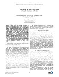 Maybe you would like to learn more about one of these? Pdf The Impact Of New Digital Media On Graphic Designer In Jordan