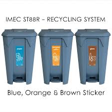 It doesn't just limit the monitoring process of the practice to corporate sectors anymore, now even household. Recycle Bins Tong Kitar Semula Supplies In Malaysia Imec