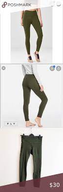 Fabletics High Waisted Leggings High Waisted Leggings Green Leggings Fabletics