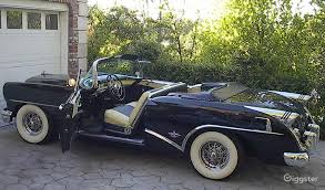 classic 1954 buick skylark convertible in black rent this location on giggster classic 1954 buick skylark convertible in black