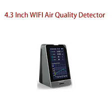 Making your best pick depends on the contaminant that you want to measure. Air Quality Monitor Tovc Pm2 5 Co2 Hcho Humidity Detector Meter Monitor 4 3 Inch Ebay