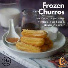 Belajar bikin kue kering kacang tanah yukk. Kulkase Molly Makanan Kue Churros Frozen Original Kmc01 Lazada Indonesia
