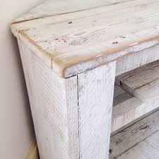 Handmade Rustic Corner Table Tv Stand With Shelf Reclaimed Etsy Tv Stand Shelves Corner Table Table Tv
