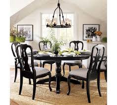 Dining sets └ antique furniture └ antiques all categories antiques art baby books business & industrial cameras & photo cell phones & accessories clothing, shoes & accessories coins & paper money collectibles computers/tablets. Pedestal Table And Queen Anne Chairs Black Dining Room Dining Room Makeover Pottery Barn Dining Room