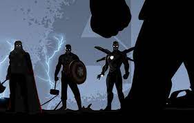 Check spelling or type a new query. Wallpaper Iron Man Captain America Thor Avengers Trinity Thanos Avengers Endgame Images For Desktop Section Filmy Download