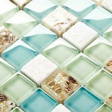 Glass Mosaic Tiles Absolutely Love Beach Theme Kitchen Glass Mosaic Tiles Bathroom