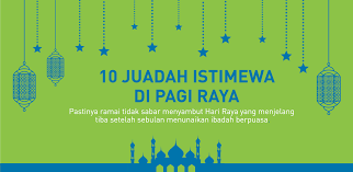 Harap perkirakan penundaan di bidang kegiatan selama periode ini: Istimewa Aidilfitri 10 Hidangan Wajib Di Pagi Raya