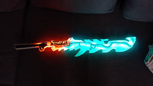 Botw My Best Friend 3d Printed A Light Up Guardian Sword Zelda
