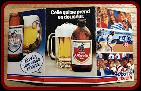 1983 Montreal Expos Okeefe Ale Baseball Pocket Schedule Free Shipping Pocket Montrealexpos Schedule In 2020 Expos Montreal Ale