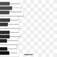 Stylish Piano Decoration Illustration Stylish Piano Black And White Keys Black Notes Png Transparent Clipart Image And Psd File For Free Download Black And White Background White Piano Black And White