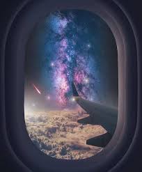 Ticket To Space Space Spaceship Nebula Astronomia Astrophotography Astronaut Galaxy Trippy Psychedeli Airplane Window View Plane Photography Pictures