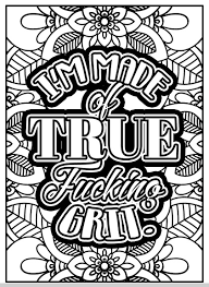 Feel free to print and color from the best 39+ middle finger coloring pages at getcolorings.com. Free Printable Coloring Pages For Adults With Swear Words