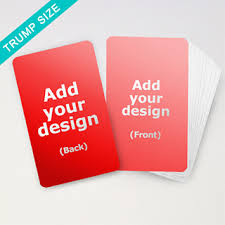 Add your own photos, features & descriptions. Custom Trump Cards Printed With Photos