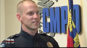 CMPD officer who started off as book editor wins 'Officer of the Month'  award
