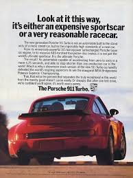 Photo Ad Porsche 911 Turbo Red Rear Look 1992 Vintage Porsche Porsche Porsche 911