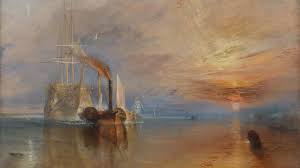 7.The Fighting Temeraire: A Stunning Landscape Painting by J.M.W. Turner